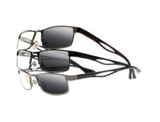 Men Transition Photochromic Gun Nerd Geek Computer Reading Glasses Sun Reader