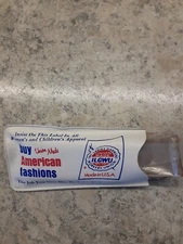 Vintage International Ladies Garment Workers Union Vinyl Folding Raincap