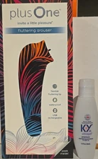 Plus One Personal Fluttering Arouser Waterproof USB Rechargeable + BONUS