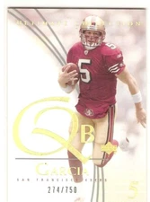 JEFF GARCIA SERIAL /750 2003 UPPER DECK ULTIMATE COLLECTION 5 SF 49ERS