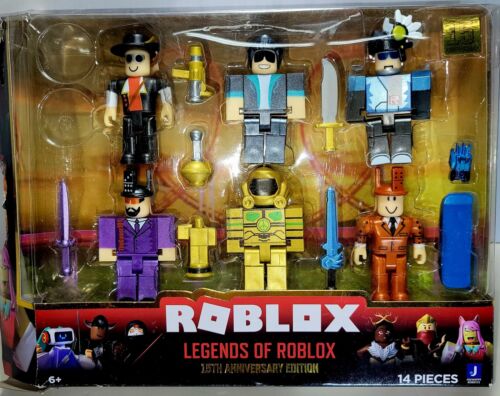 15th Anniversary Legends of Roblox Action Figure 6-Pack 