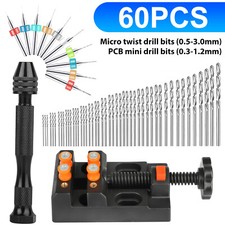 60x Pin Bench Vise Mini Micro Hand Twist Dril...