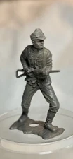 Marx Vintage 1963 WWII German Soldier Diorama high-detail