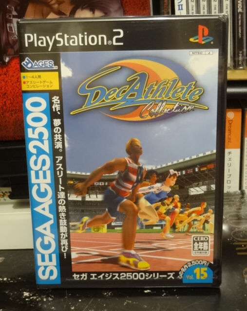 Sega Ages 2500 Series Vol 15 Decathlete Collection Sony Playstation 2 04 For Sale Online Ebay