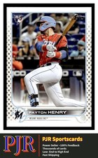 2022 Topps Gold Star #611 Payton Henry Miami Marlins  Buy 4 - 35% OFF