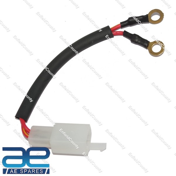 AMP MessgeräT Halter Draht 2-Poliger Kuppler Mit Anschluss FüR Royal Enfield S2U-image