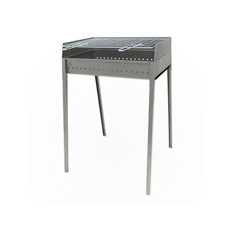 Vesuvio6040 Barbecue in ferro per carbone 60x40 cm