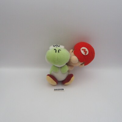 D0205B Yoshi island Yossy Super Mario Bros Baby Plush 4'' Stuffed Toy Doll Japan