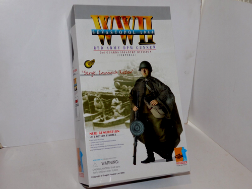 SERGEI IVANOVICH KOZLOV WW2 RED ARMY DPM GUNNER DRAGON ACTION FIGURE 70420 1:6 - Picture 2 of 3