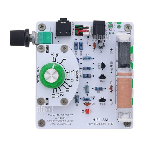 Émetteur radio à ondes moyennes AMT-MW207 haute fidélité circuit imprimé à faire soi-même DE - Photo 5/7