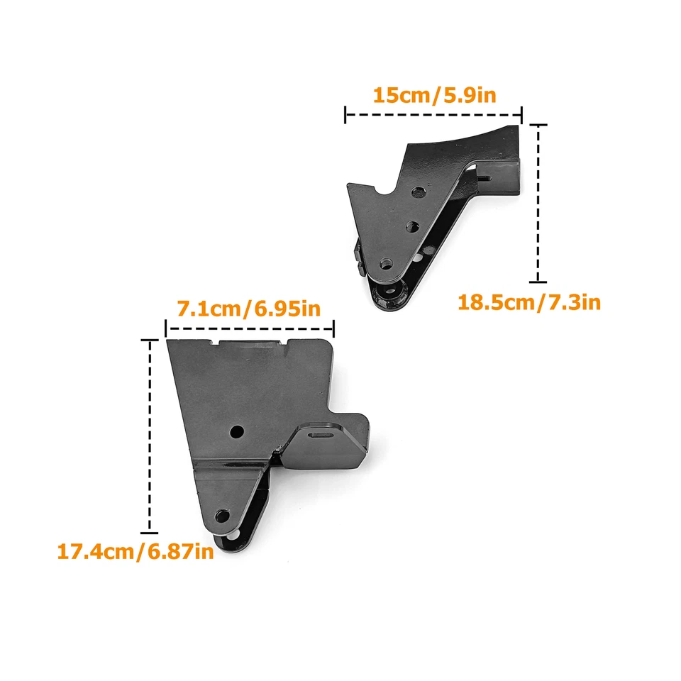 For Can-Am Commander 800/1000 2.5" Full Lift Kit+4pcs 2.0" Wheel Spacers 4x137mm - Image 2 of 4