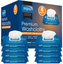 Disposable Washcloths - Body Cleansing Wipes for Adults  Extra Large Adult Wipe