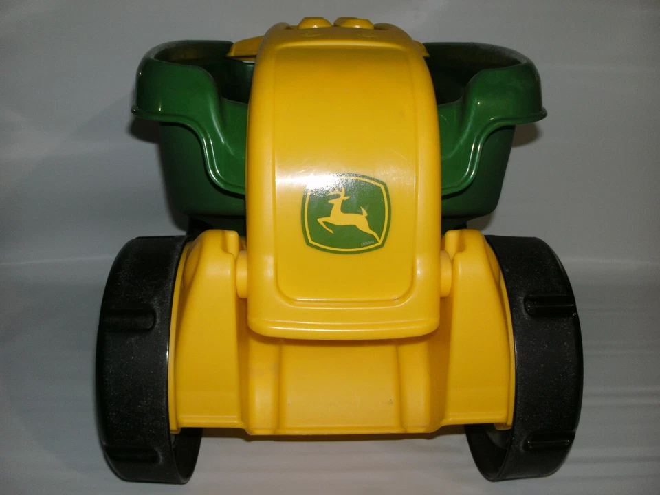Carrinho de jardim John Deere Mega Bloks vagão basculante grande - Imagem 4 de 4