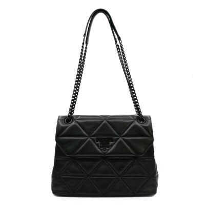 PRADA ショルダーバッグ 黒 ロゴ Nappa leather shoulder bag PRADA MILANO Logo Prada Spectrum Shoulder Bag Nappa Leather