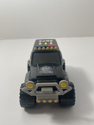 Hasbro Tonka Funrise 2013 Police Jeep SUV Vehicle - Lights And