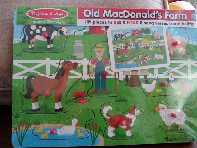 melissa and doug farm sounds puzzle