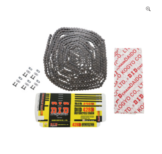 D.I.D D183102 520 Standard Series Non ORing Chain, 25ft. Bulk