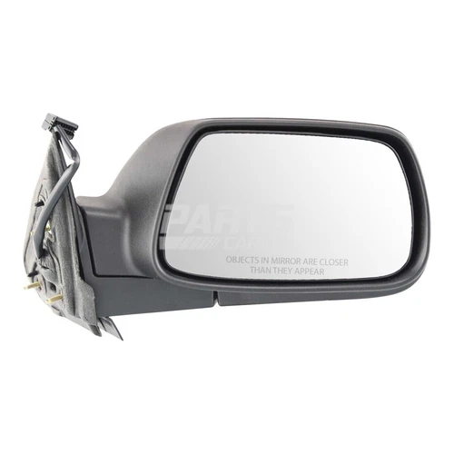 Power Door Mirror Black Textured 2005-08 Fits Jeep Grand Cherokee Right RH Side