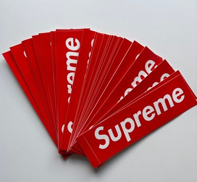 ORIGINAL SUPREME  Sticker - Supreme Box logo