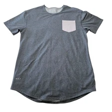 BYLT Lux Drop Cut Mens Athletic Pocket Tee Shirt Size Medium