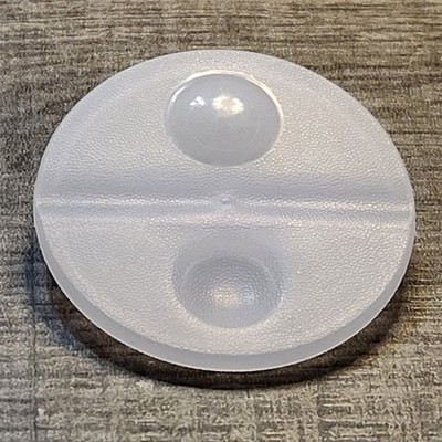 Tupperware Rock N Serve REPLACEMENT VENT CAP #3383 WHITE Rocking Snap