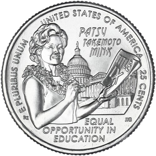 2024 P American Women Quarter Patsy Mink BU CN-Clad See Pics R577 | eBay