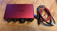 Focusrite Scarlett Solo 4th Gen USB Audio Interface - Red