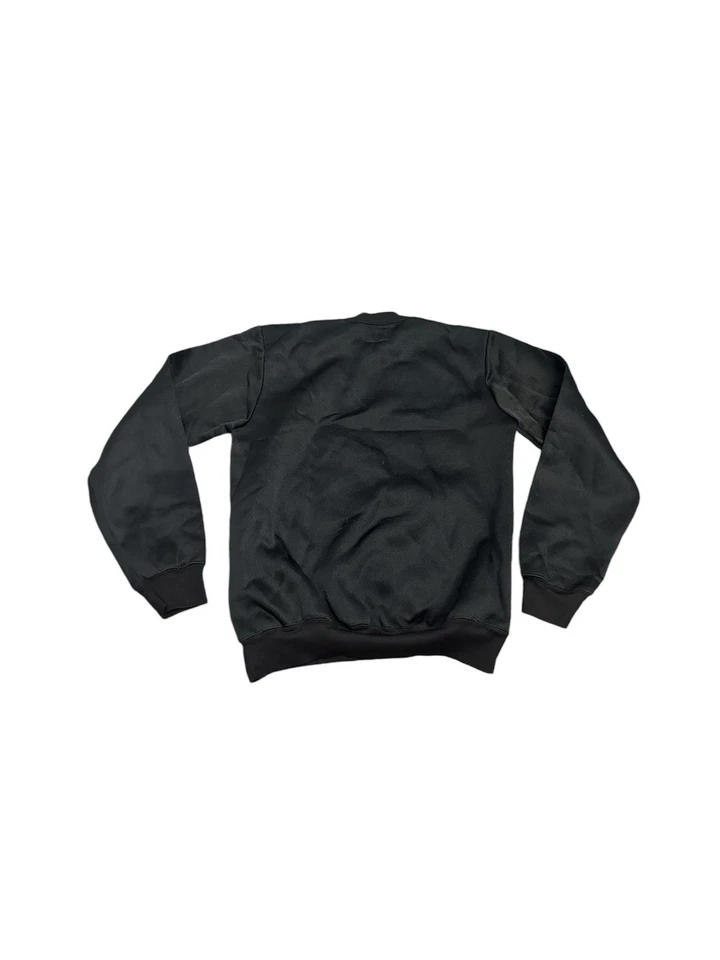 Vintage 1960’s Champion Nylon Negro Cuello Redondo Hombre’s Talla Mediana Foto 4 de 4