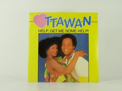 TTAWAN HELP GET ME SOME HELP! (2) 2 Track 7'' Single including Picture Sleeve CAR