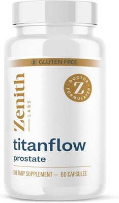 Zenith Labs - TitanFlow - Prostate Supplements for Men - with Pumpkin Seed Oi...