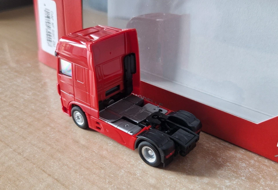 Herpa 154666-002 DAF 105 XF SSC trattore stradale neutro blu 1:87 OVP - Immagine 4 di 4