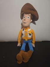 Disney Store Pixar Woody Doll Plush Doll Cowboy Toy Story Stuffed 16  