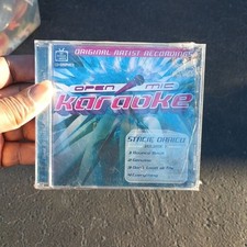Open Mic Karaoke CD - Blue/Purple Artwork