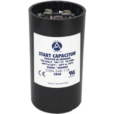 Appli Parts Motor Start Capacitor 540-648 Mfd microfarads uF 110-125 VAC Univ...