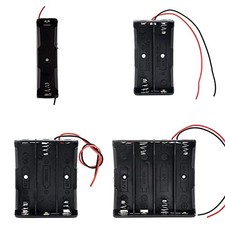 Aokin 4pcs 18650 Battery Holder Bundle with Wire 18650 Battery Holder Case 3....