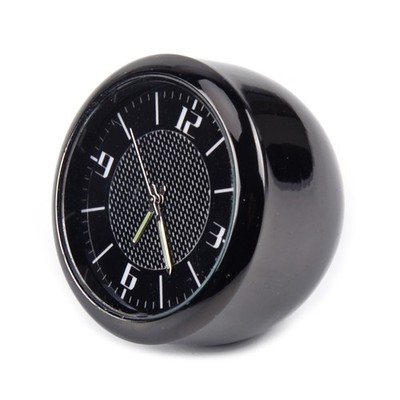 Mini Luminous Car Dashboard Air Vent Stick-On Time Clock Quartz Analog Watch po
