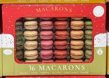 Le Chic French Macarons Limited Edition. 36 Count. Variety Flavors