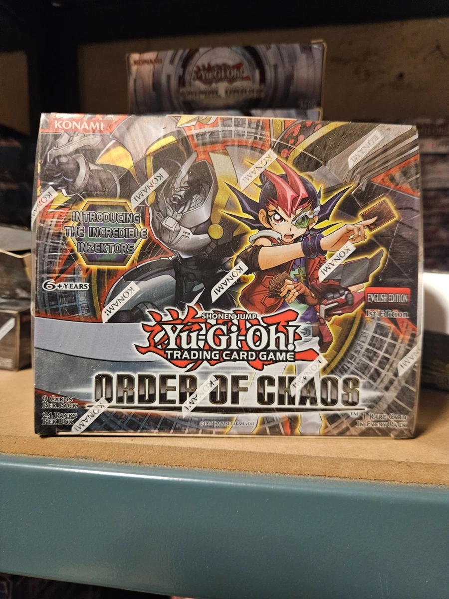 Yu-Gi-Oh! TCG Order of Chaos Sealed Collectible Card Game Boxes