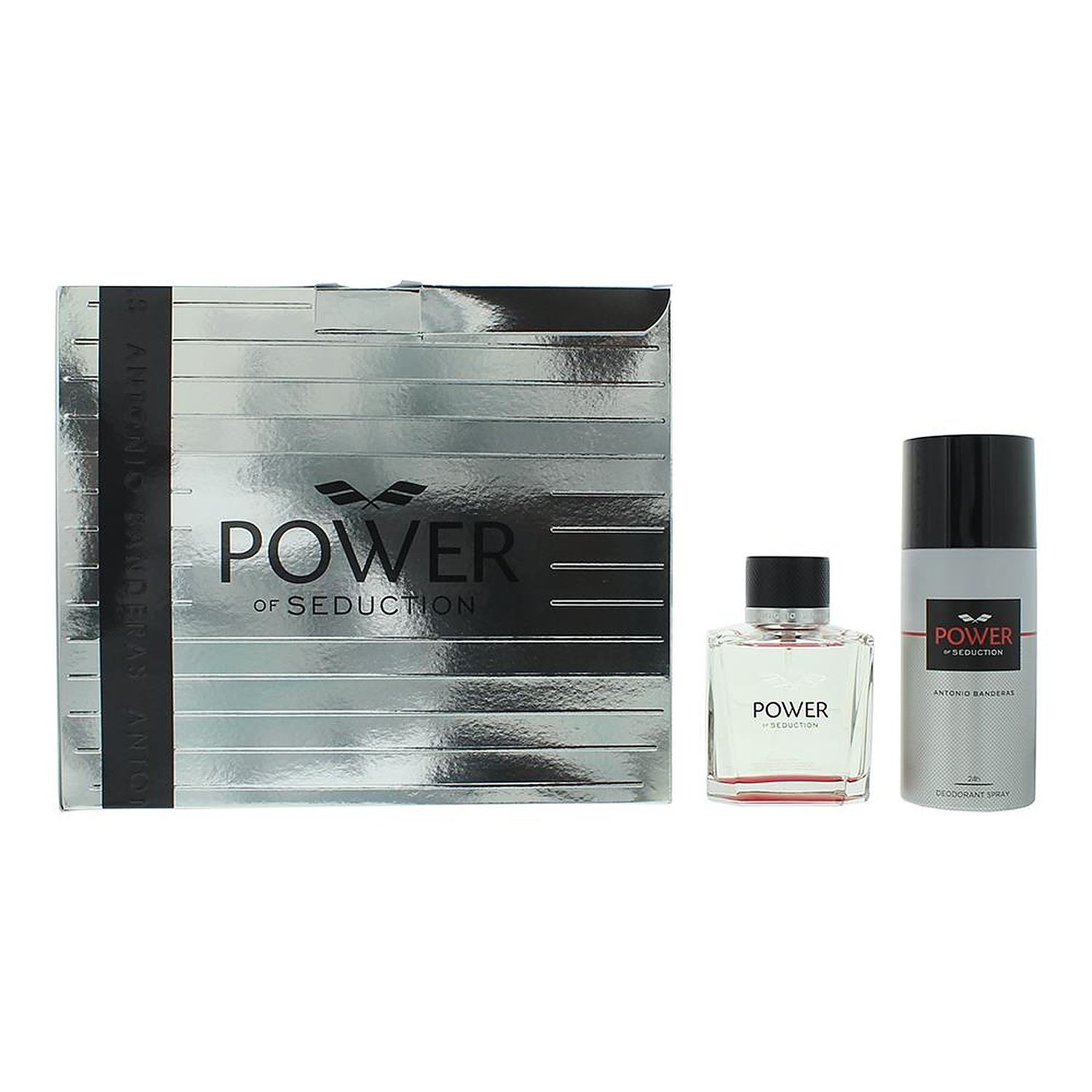 Antonio Banderas Power of Seduction Gift Set 100ml EDT + 150ml Deodorant Spray - Image 3