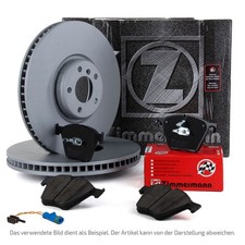 Zimmermann FORMULA F Bremsscheiben Beläge für BMW 5er G30 7er G11 G12 8er hinten