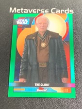 2025 Topps Finest Star Wars Smugglers Outpost Green #F-51 The Client /99
