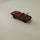 Vintage 1968 Hot Wheels Diecast 1/64 Redline Red Custom Firebird Red Int.