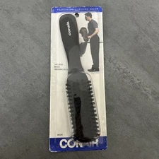 NEW VTG 2005 Conair 100% Boar Bristle Black 8" Hair Styling Brush Smooth & Shine