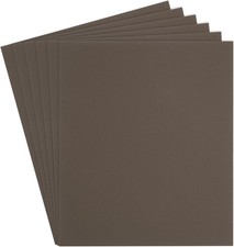 EVA Foam Sheets 11x8 Inch, 1.7mm Thick, Dark Brown, 6 Pcs for Crafts