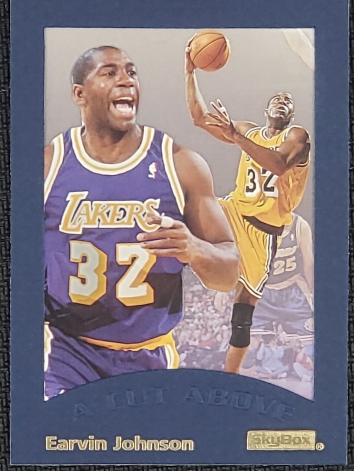 Magic Johnson 6 of 10 - 1995-96 Skybox E-XL- A Cut Above - LA Lakers
