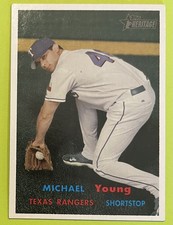 2006 Topps Heritage - Michael Young #334 