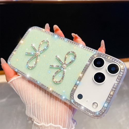 For iPhone 17 Pro Max 16 17 15 14 13 16E Anti-fall Glitter Back Case Phone Cover - Picture 11 of 23