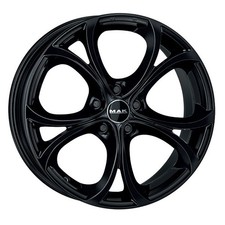 ALUFELGE MAK LARIO FUR OPEL OMEGA 7.5X17 5X110 GLOSS BLACK FZD