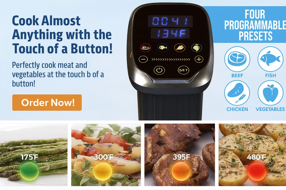 Enlite Sous Vide Precision Cooker - Image 4 of 4