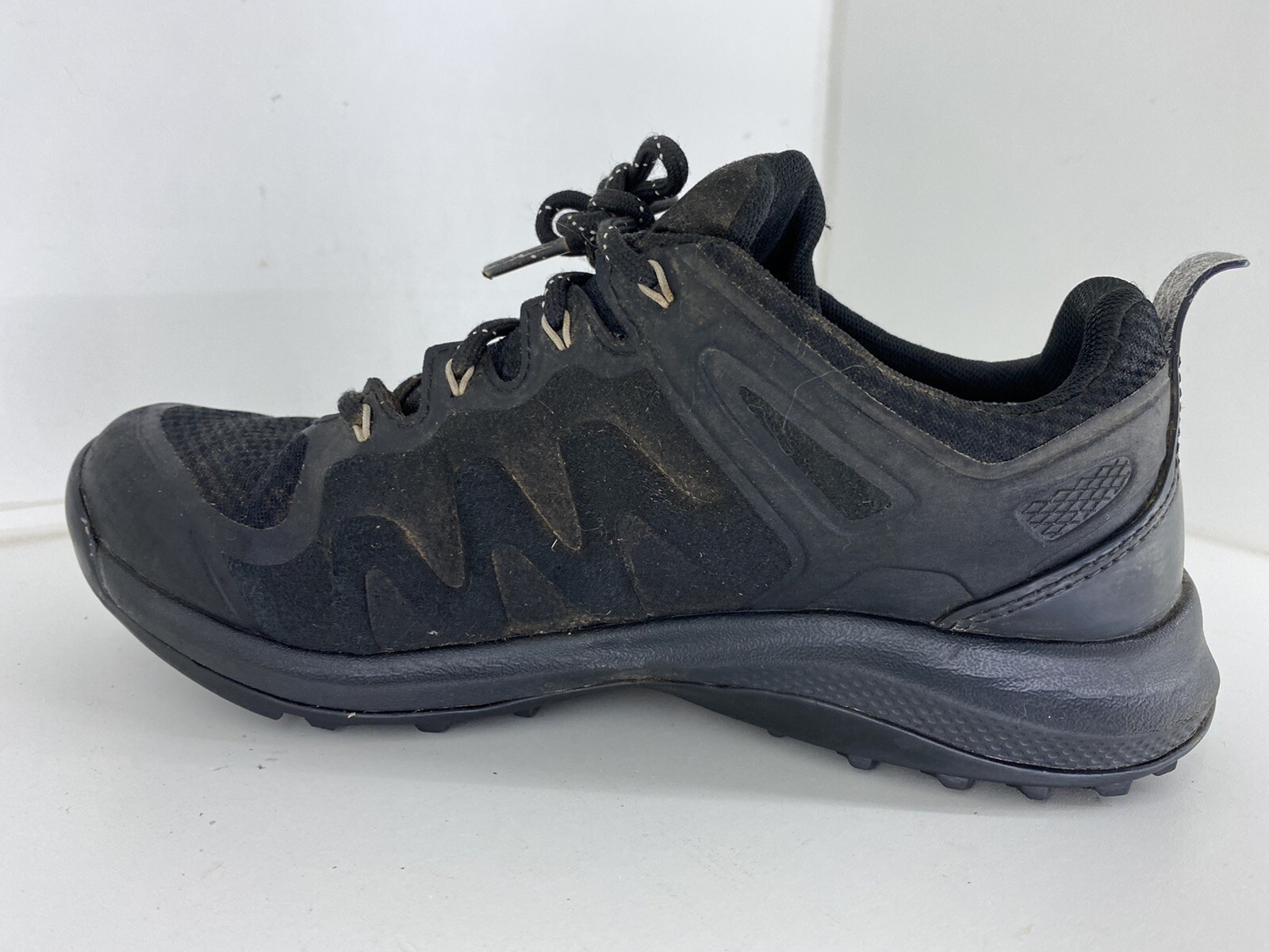 Scarpe da trekking sportive Keen Explore WP da donna in rete stringate BLK nuove taglia US 7